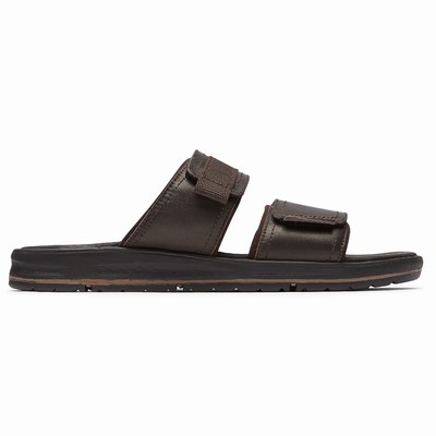 Rockport Lucky Bay Dress Sandalen Herren Braun QPU-072189